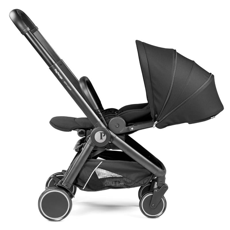 Peg-Perego - City Loop Full-Size Reversible Stroller, True Black