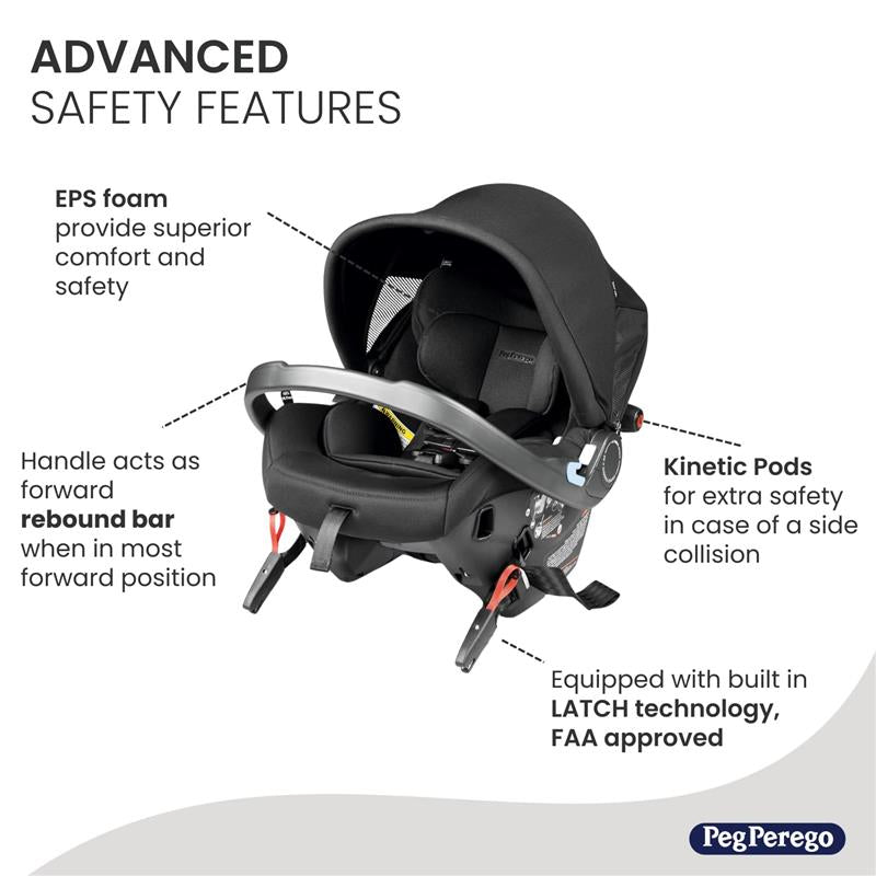 Peg Perego - City Loop Infant Car Seat & Stroller Combo with Primo Viaggio 4-35 Urban Mobility Infant Car Seat