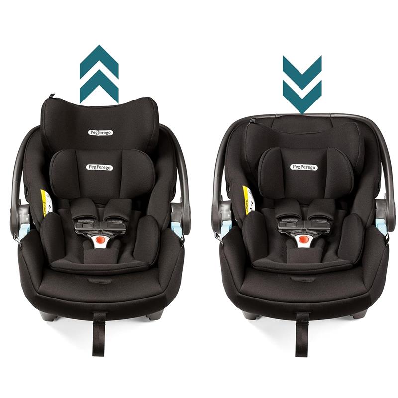 Peg Perego - Primo Viaggio 4-35 Lounge on wheels Infant Car Seat, True Black