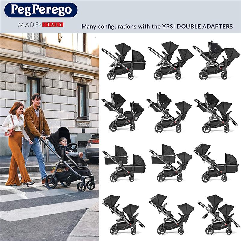 Peg Perego - Ypsi Travel System, Onyx