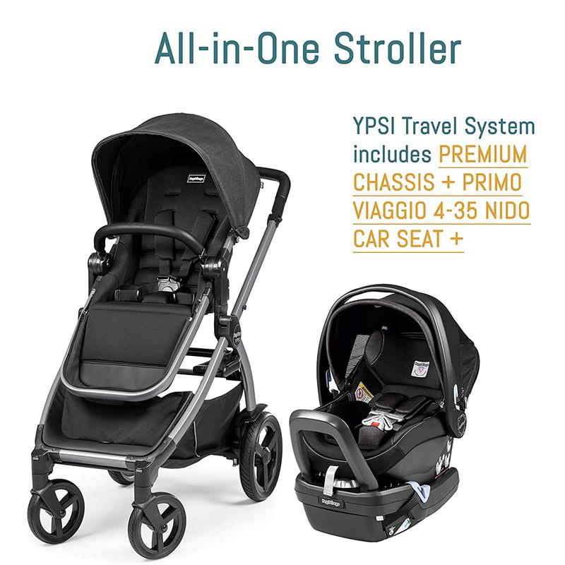 Peg Perego - Ypsi Travel System, Onyx
