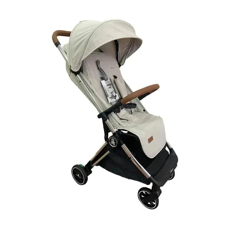 Primo Passi - Icon Travel Stroller Special Edition, Chrome Frame/Beige