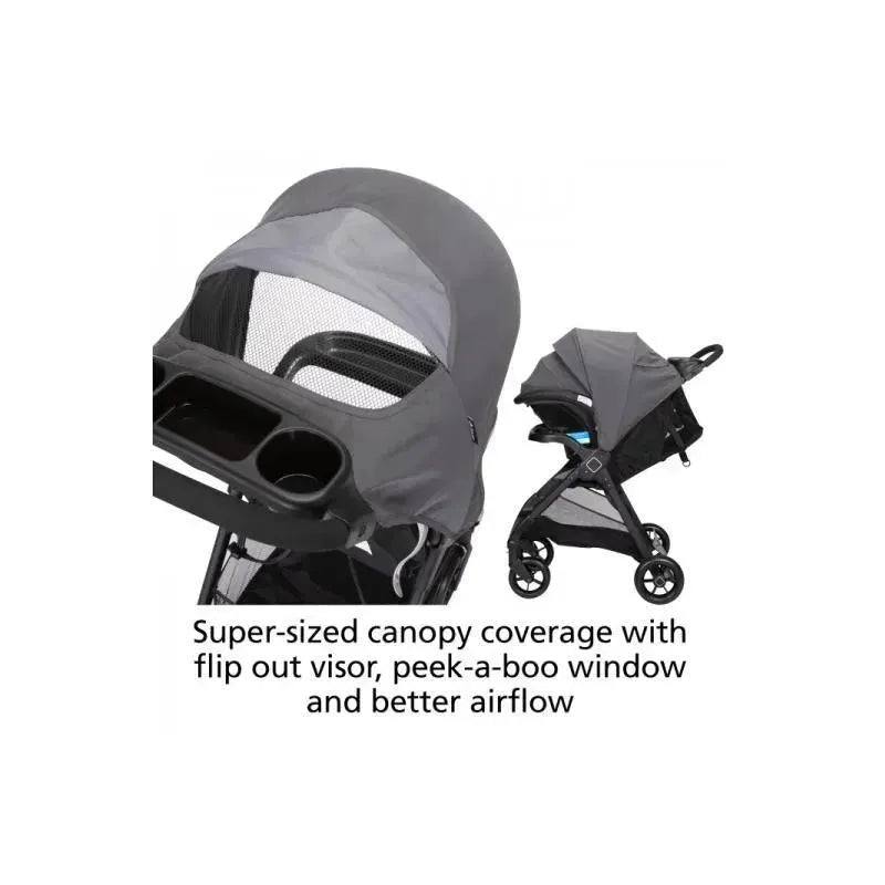 Safety 1St Smooth Ride Stroller Travel System, Monument