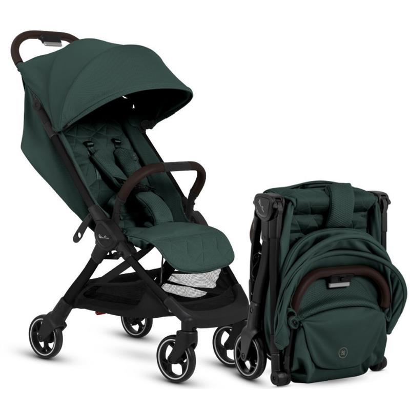 Silver Cross - Clic Lightweight Stroller, Conifer (Green)