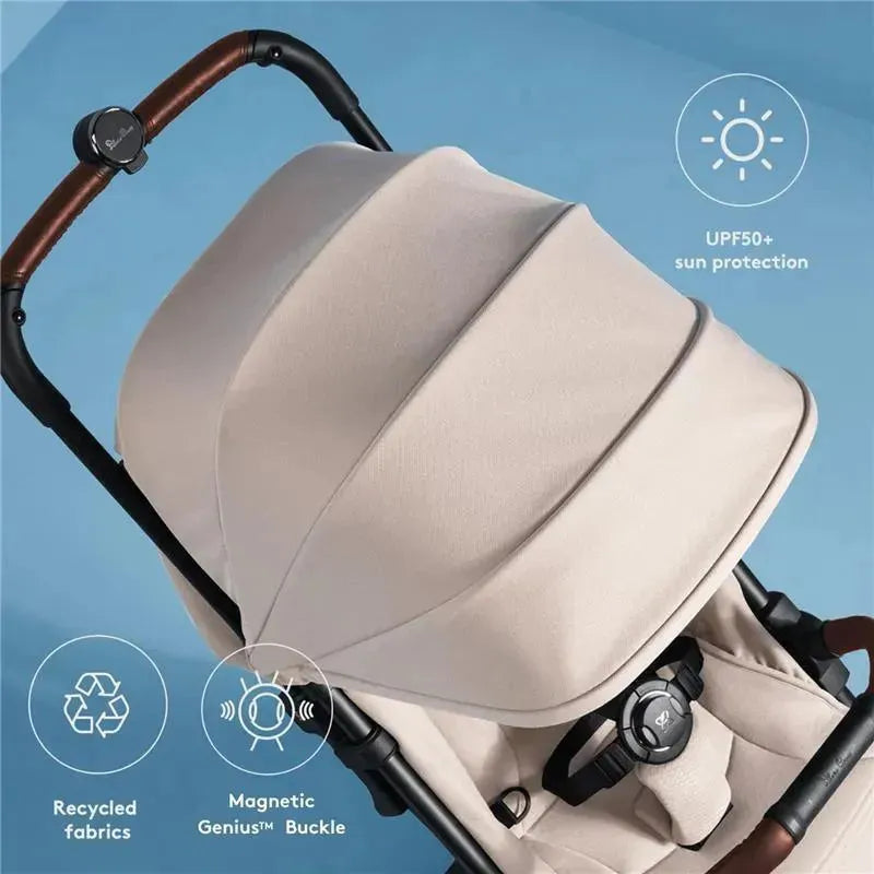 Silver Cross - Jet 5 Lightweight Stroller Almond White
