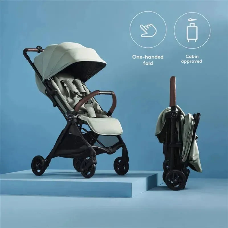 Silver Cross - Jet 5 Lightweight Stroller, Sage Green