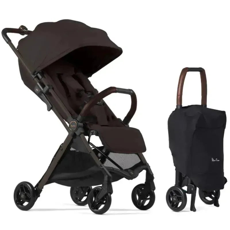 Silver Cross - Jet 5 Stroller, Ganache Chocolate