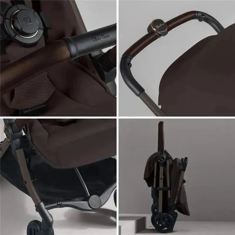 Silver Cross - Jet 5 Stroller, Ganache Chocolate