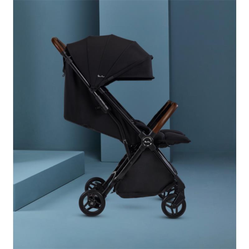 Silver Cross - Jet Lightweight Double Stroller + Essentials Bundle, Black