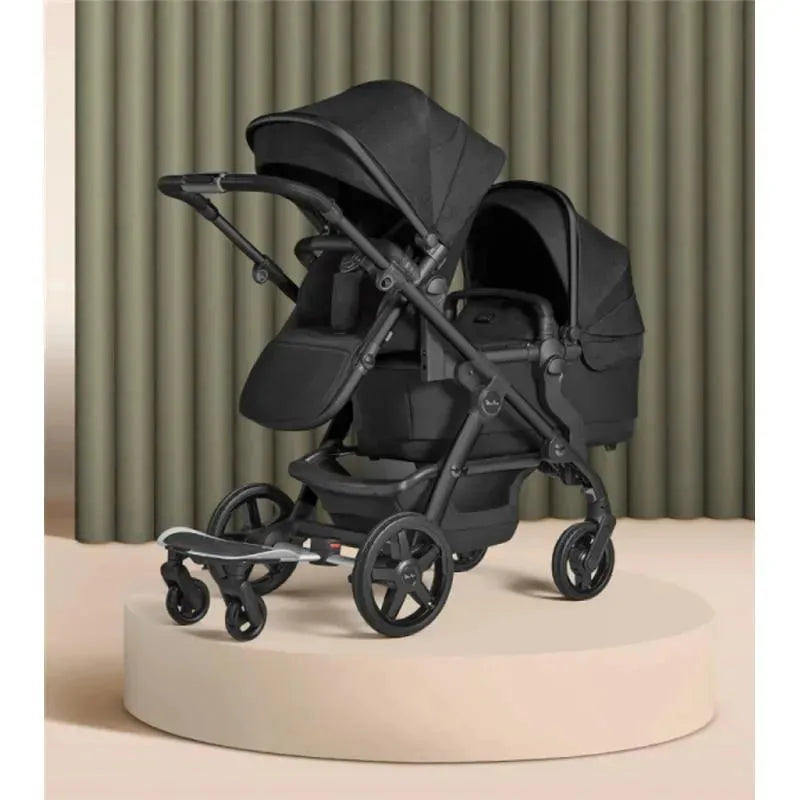 Silver Cross - Wave Single-to-Double Stroller, Onyx