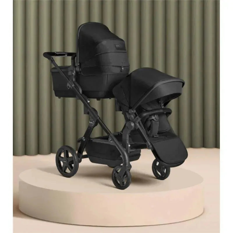Silver Cross - Wave Single-to-Double Stroller, Onyx