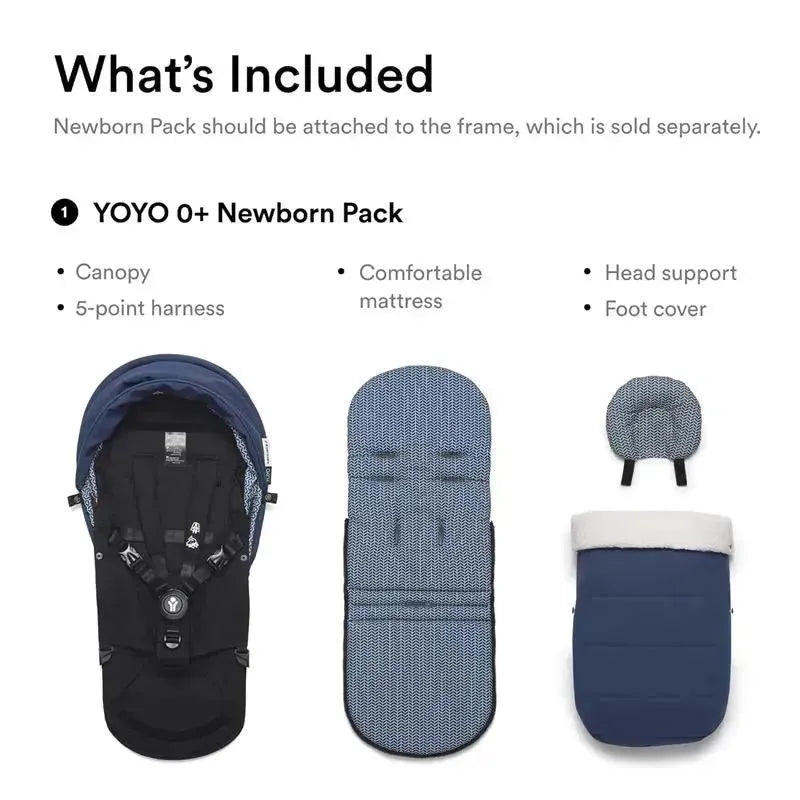 Stokke - Yoyo 0+ Newborn Pack, Air France Blue
