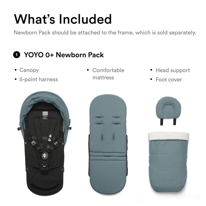 Stokke - Yoyo 0+ Newborn Pack, Aqua