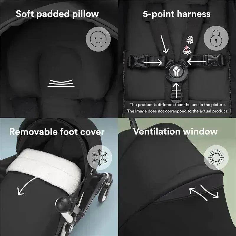 Stokke - Yoyo 0+ Newborn Pack, Black
