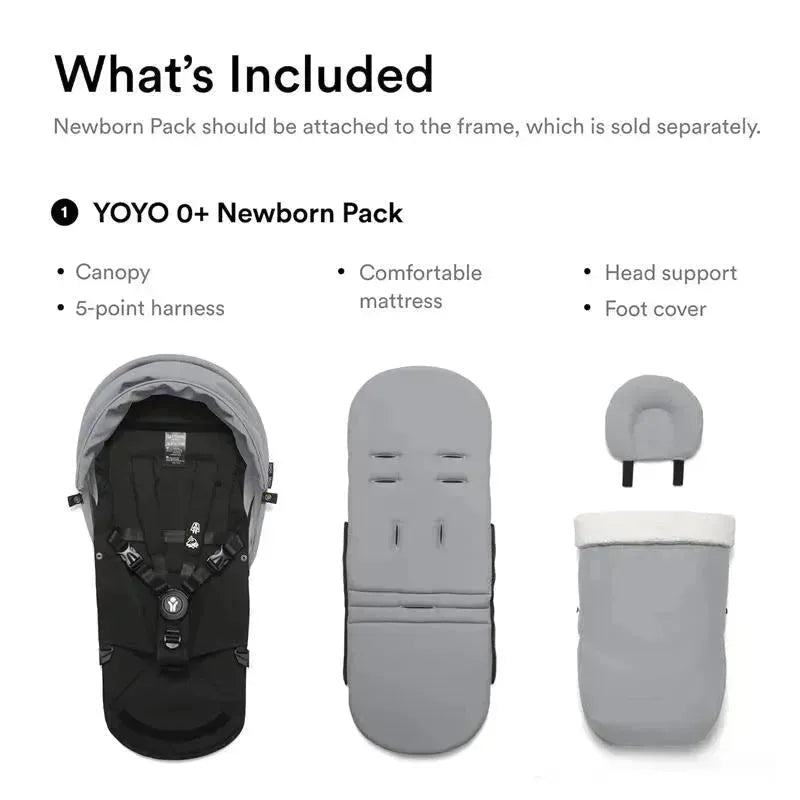 Stokke - Yoyo 0+ Newborn Pack, Stone