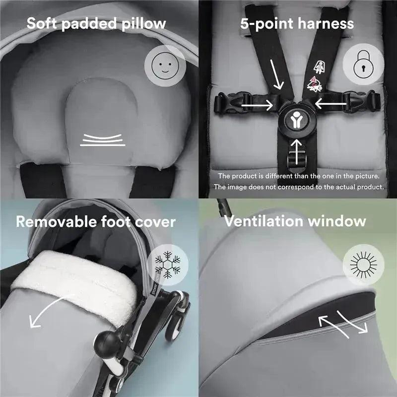 Stokke - Yoyo 0+ Newborn Pack, Stone