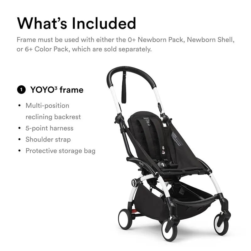 Stokke - Yoyo³ Frame, White