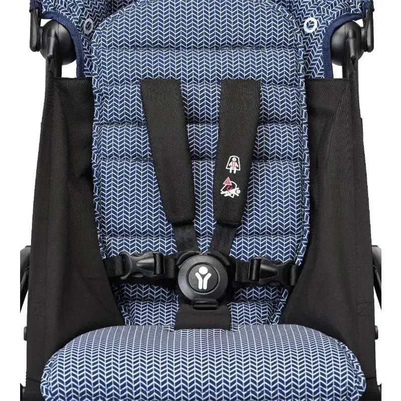 Stokke - Yoyo³ Stroller Black Bundle 6+, Air France Blue