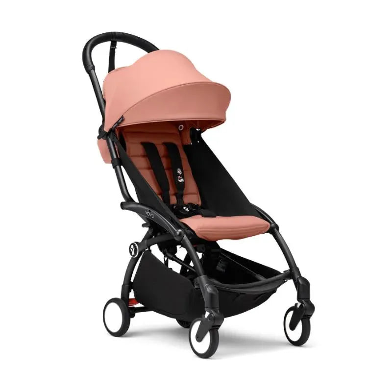 Stokke - Yoyo³ Stroller Black Bundle 6+, Ginger
