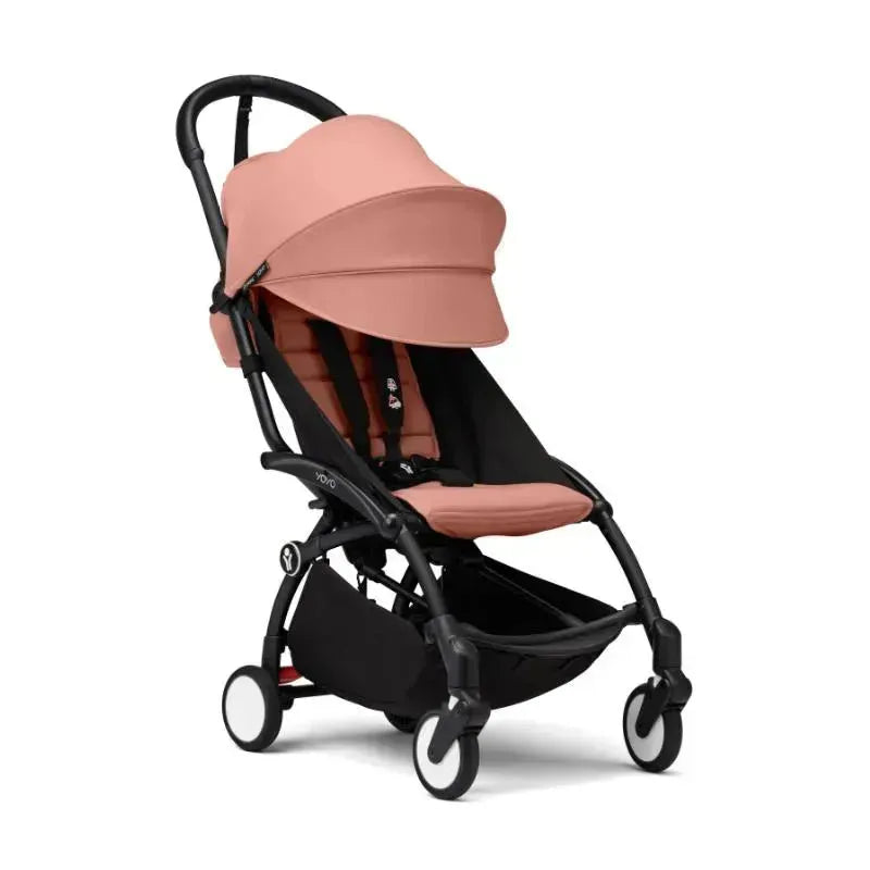 Stokke - Yoyo³ Stroller Black Bundle 6+, Ginger