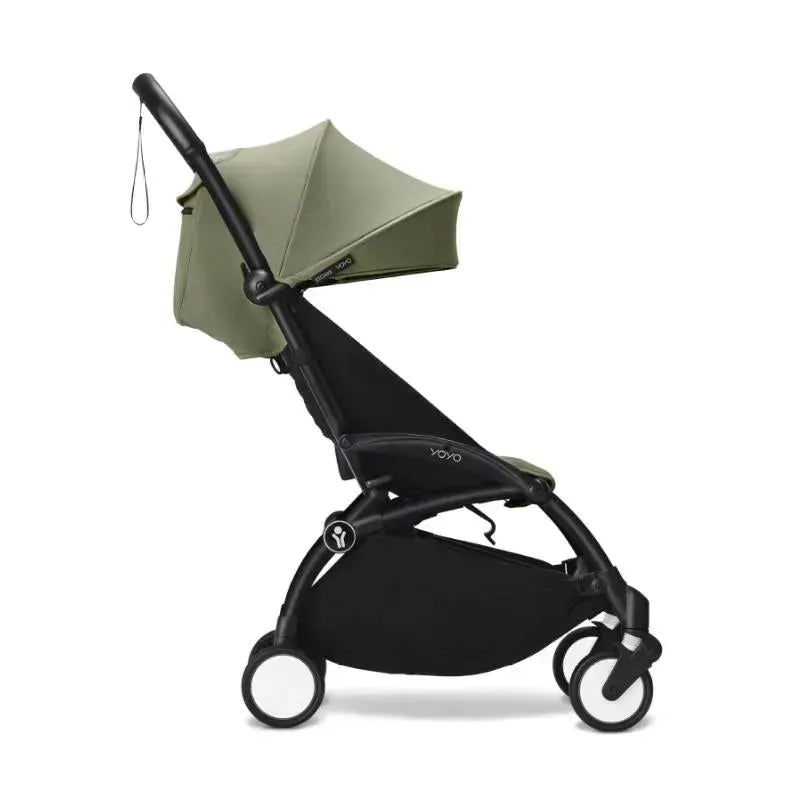 Stokke - Yoyo³ Stroller Black Bundle 6+, Olive