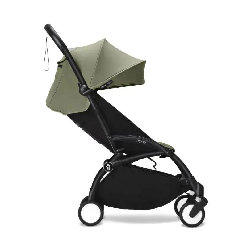 Stokke - Yoyo³ Stroller Black Bundle 6+, Olive