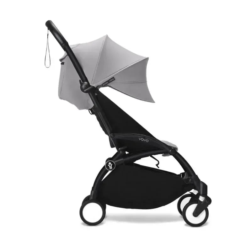 Stokke - Yoyo³ Stroller Black Bundle 6+, Stone