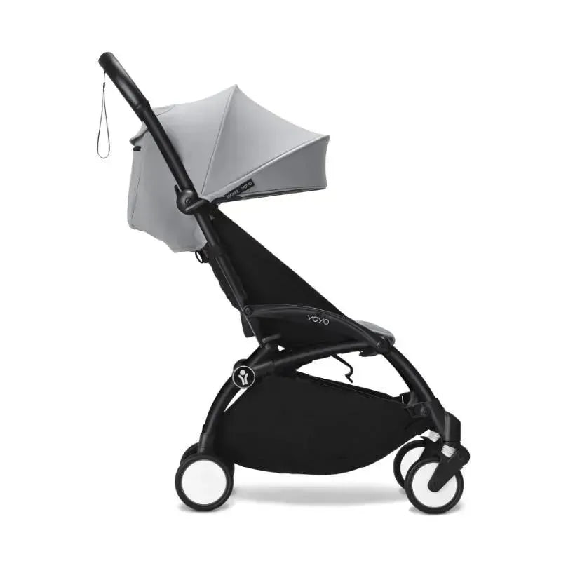 Stokke - Yoyo³ Stroller Black Bundle 6+, Stone