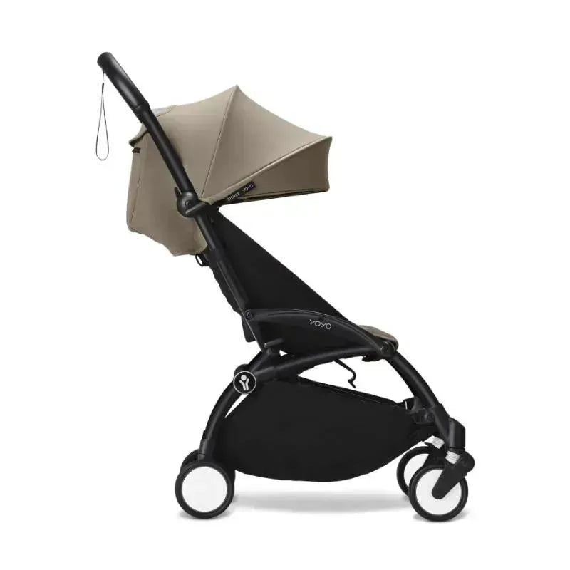 Stokke - Yoyo³ Stroller Black Bundle 6+ | Taupe