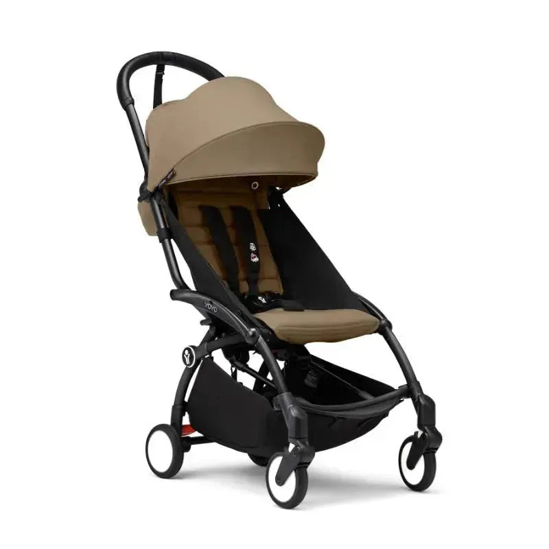 Stokke - Yoyo³ Stroller Black Bundle 6M+, Toffee