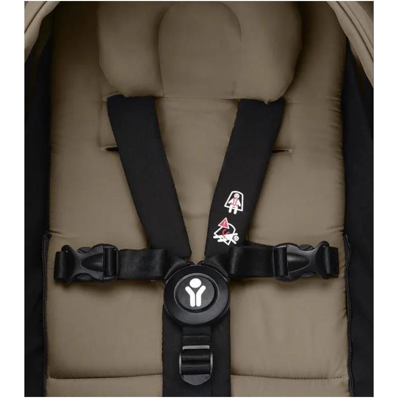 Stokke - Yoyo³ Stroller Bundle, Black Frame | Toffee 6+ Color Pack | Toffee Newborn Pack