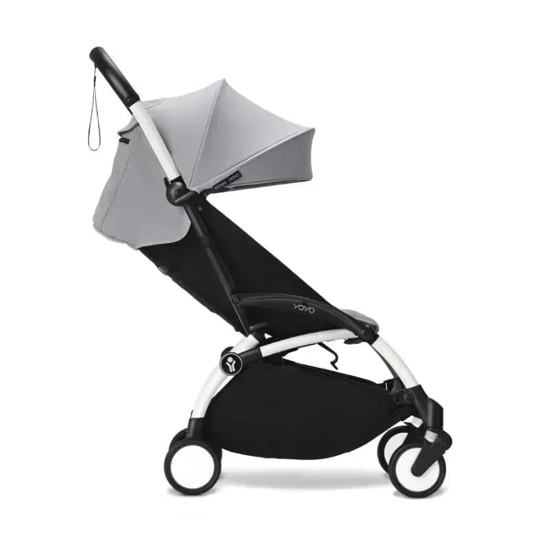 Stokke - Yoyo³ Stroller White Bundle 6+, Stone