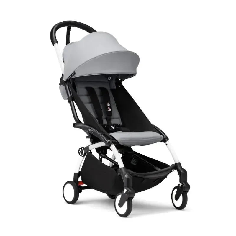Stokke - Yoyo³ Stroller White Bundle 6+, Stone