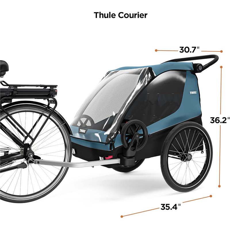 Thule - Courier Bike Trailer Blue