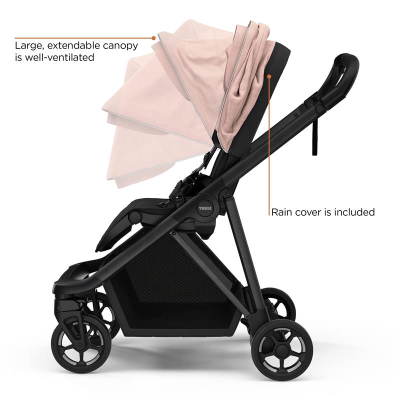 Thule - Shine Baby Stroller, Misty Rose