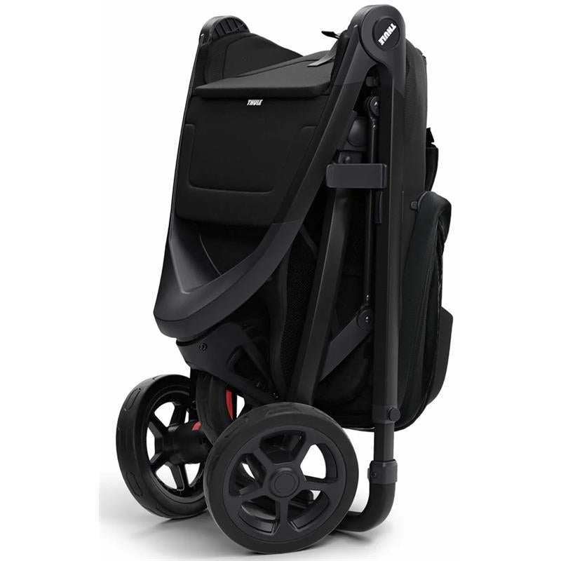 Thule - Spring Stroller Misty Rose Bundle (Cup Holder + Rain Cover)