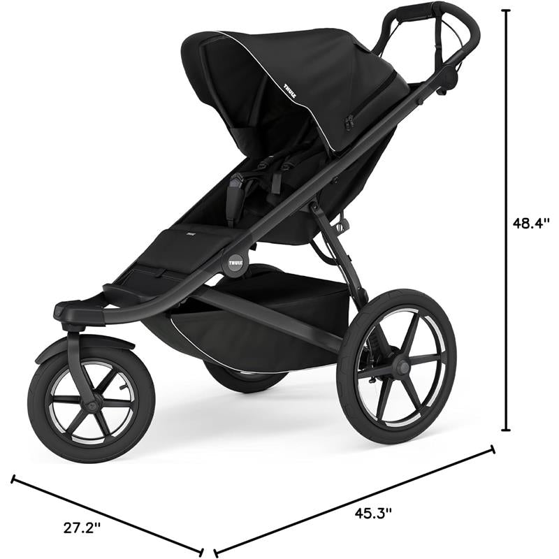 Thule - Urban Glide 3 Single Child All-Terrain Stroller, Black