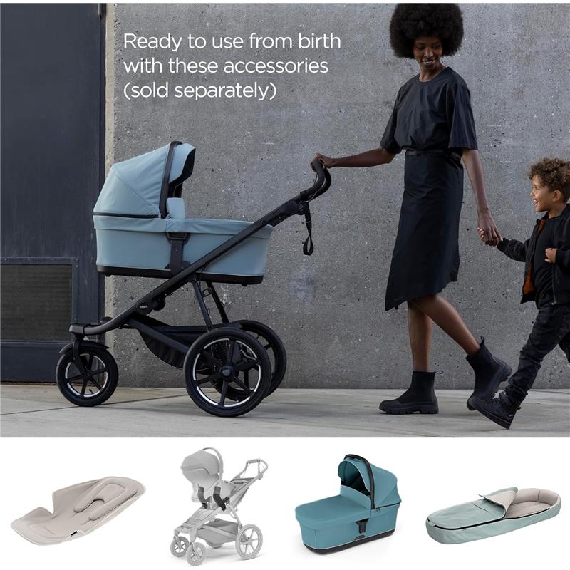 Thule - Urban Glide 3 Single Child All-Terrain Stroller, Blue