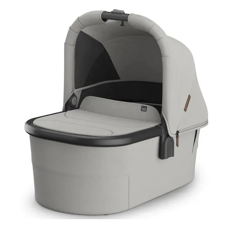 Uppababy - Bassinet V3, Savannah (Pearl Gray Jacquard/Carbon Frame)