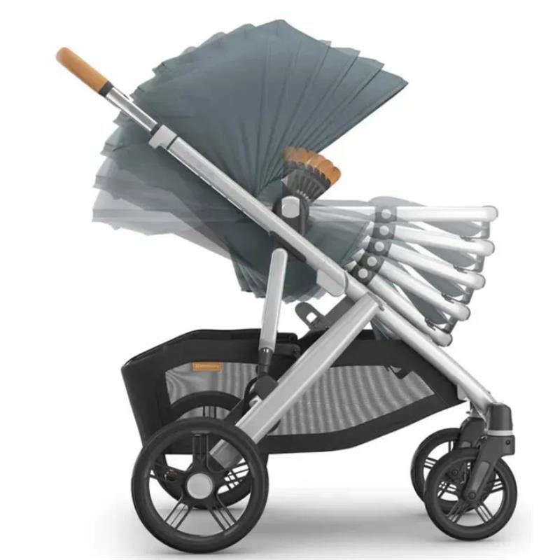 Uppababy - Callum Vista V3 Stroller | Callum Rumbleseat | Upper Adapters