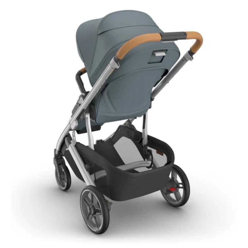 Uppababy - Cruz V3 Stroller Callum (Stone Blue/Silver Frame/Sand Leather)