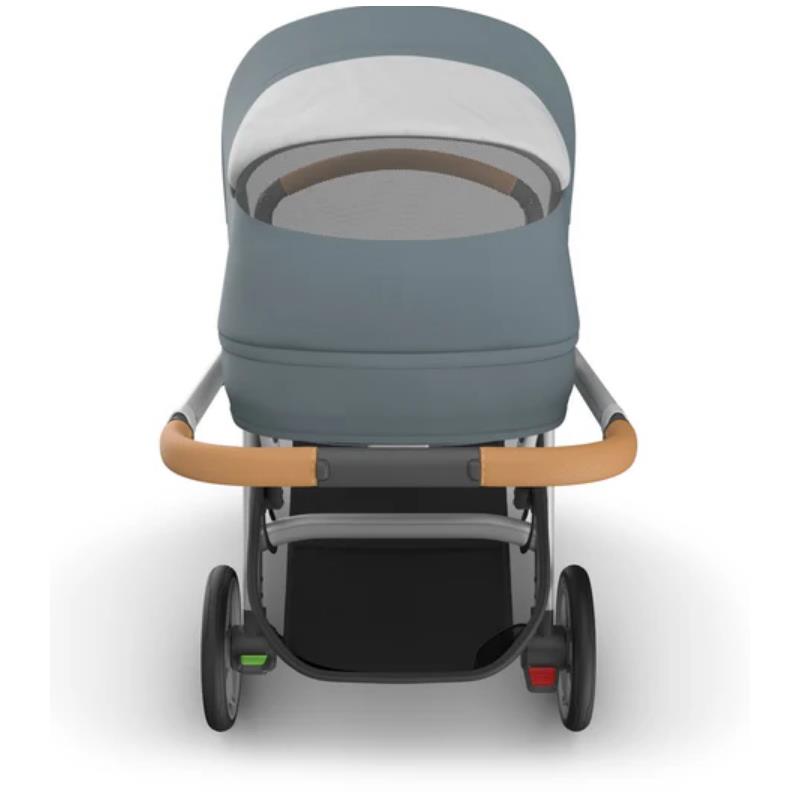 Uppababy - Cruz V3 Stroller Callum (Stone Blue/Silver Frame/Sand Leather)