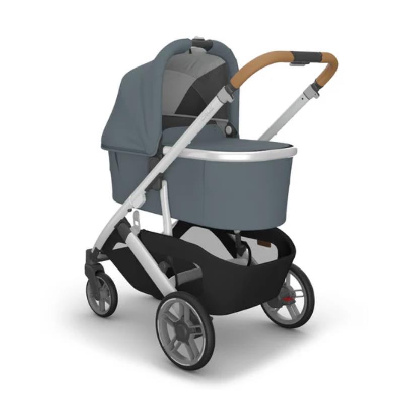 Uppababy - Cruz V3 Stroller Callum (Stone Blue/Silver Frame/Sand Leather)