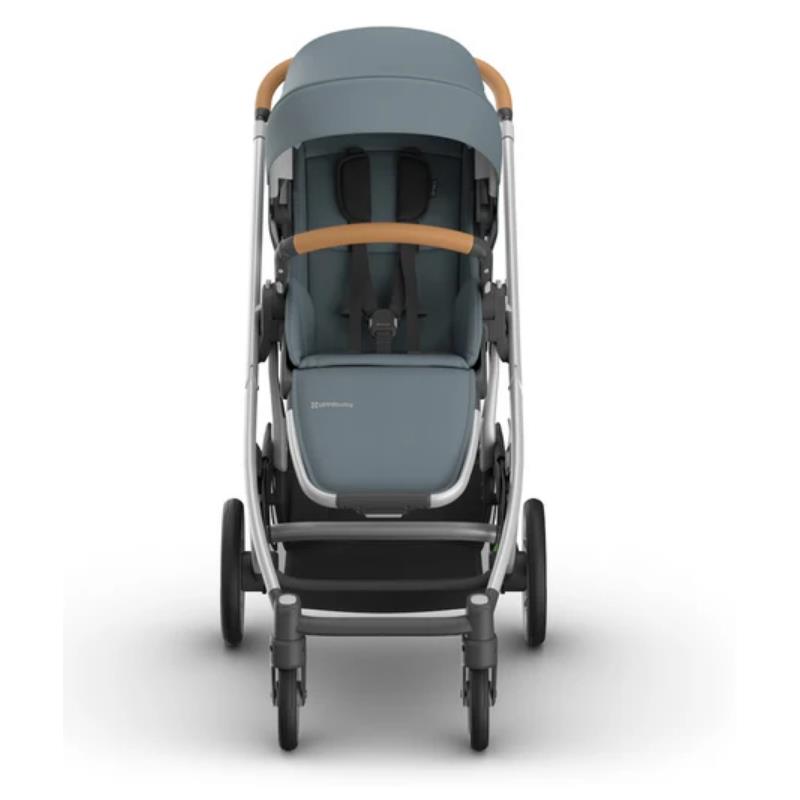 Uppababy - Cruz V3 Stroller Callum (Stone Blue/Silver Frame/Sand Leather)