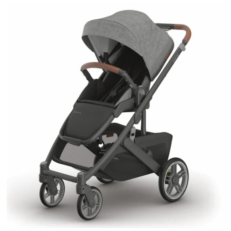 Uppababy - Cruz V3 Stroller Greyson (Charcoal Mélange/Carbon Frame/Saddle Leather)