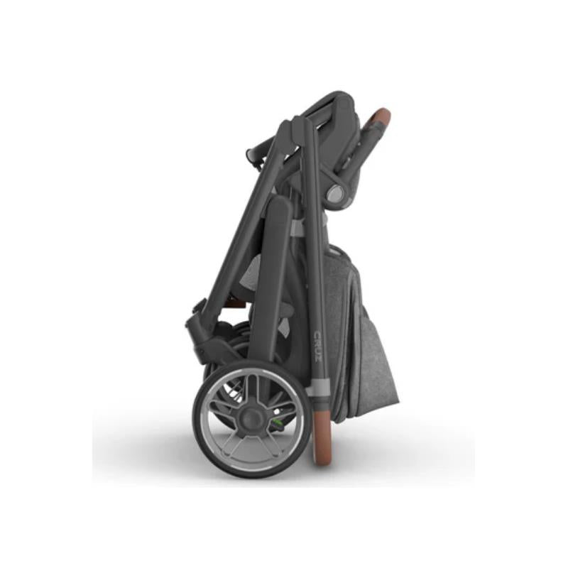 Uppababy - Cruz V3 Stroller Greyson (Charcoal Mélange/Carbon Frame/Saddle Leather)