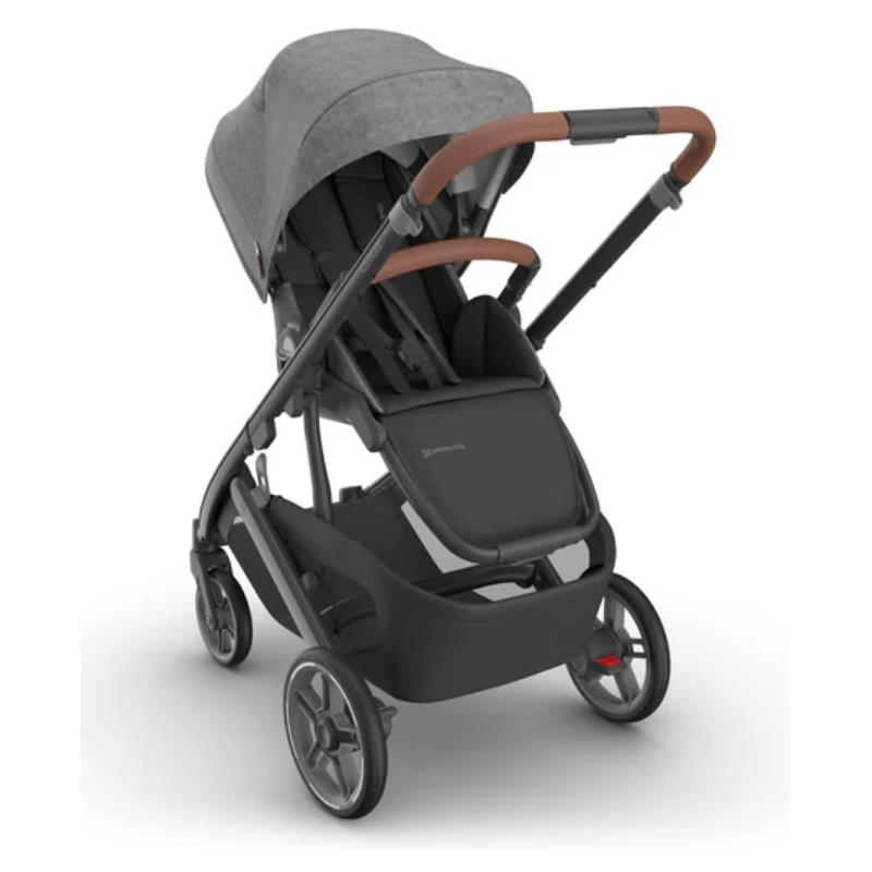 Uppababy - Cruz V3 Stroller Greyson (Charcoal Mélange/Carbon Frame/Saddle Leather)