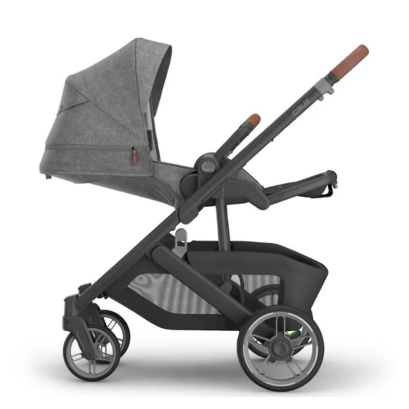Uppababy - Cruz V3 Stroller Greyson (Charcoal Mélange/Carbon Frame/Saddle Leather)