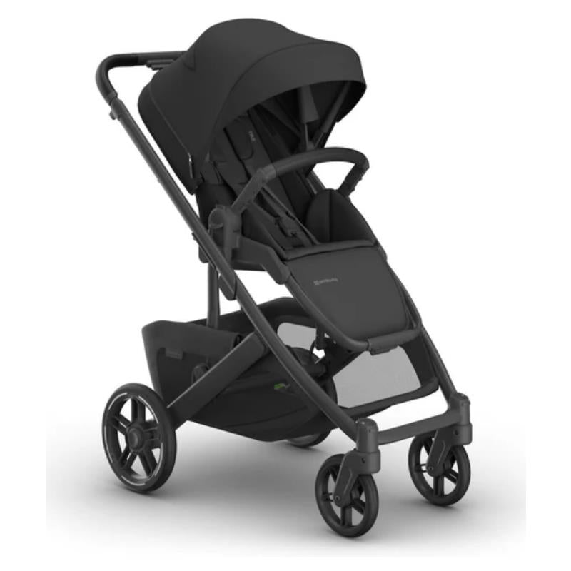 Uppababy - Cruz V3 Stroller Jake (Charcoal/Carbon Frame/Black Leather)