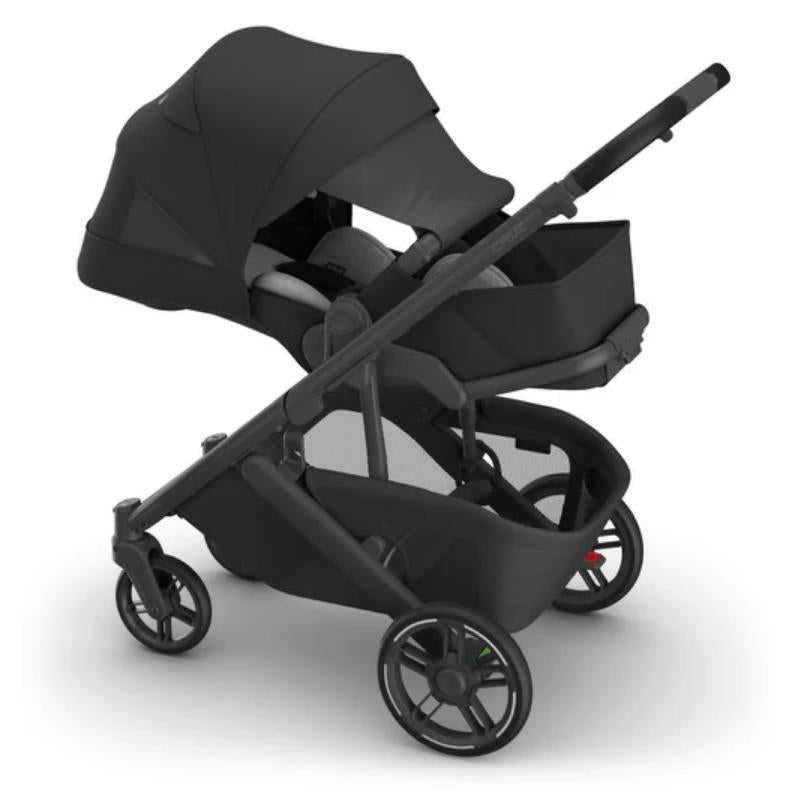 Uppababy - Cruz V3 Stroller Jake (Charcoal/Carbon Frame/Black Leather)